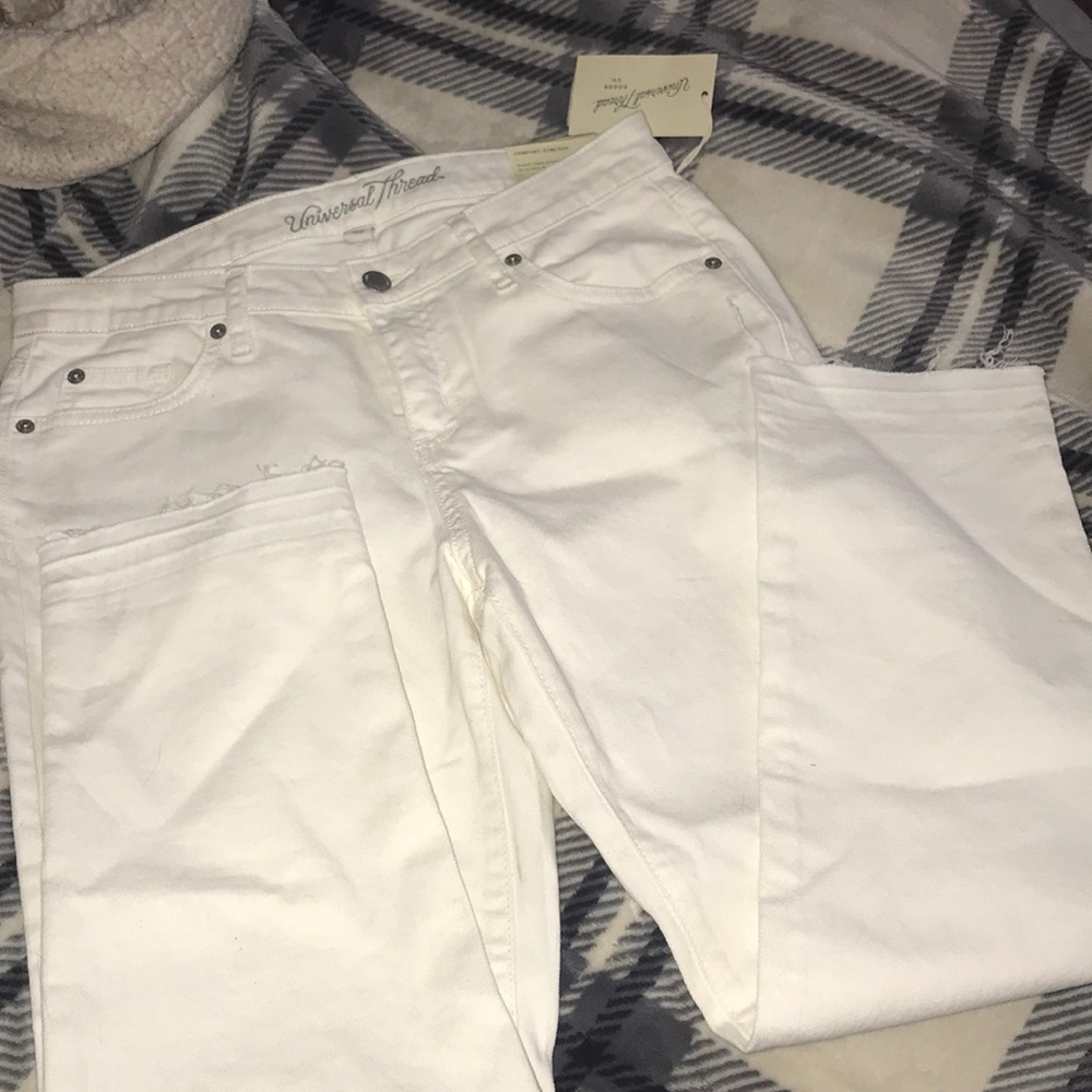 White jeans